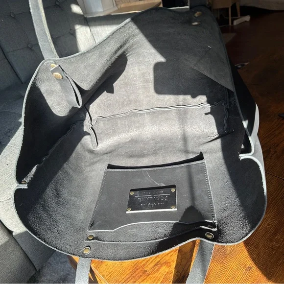 Portland Leather Goods Black Tote Bag - Picture 11 of 11